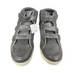 Brash Girls Phoenix Pewter High Top Shoes with Hook and Loop Straps Size 3.5