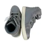 Brash Girls Phoenix Pewter High Top Shoes with Hook and Loop Straps Size 3.5